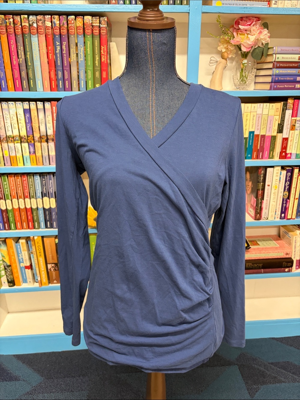 Cabi hanky wrap top size large
